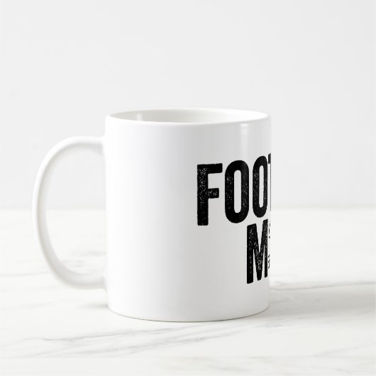 サッカーママ コーヒーマグカップ (左)