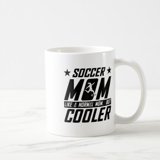 サッカーママ コーヒーマグカップ (右)