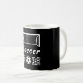 サッカーママ コーヒーマグカップ (正面右)