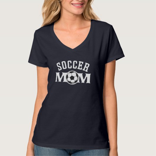 サッカーママ – サッカーママ Tシャツ (正面)