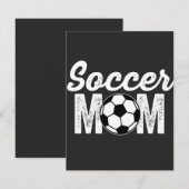 サッカーママ サンキューカード (正面/裏面)
