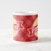 サッカーママ ジャンボコーヒーマグカップ (正面)