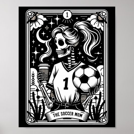 サッカーママ タロットカード _1 ポスター (正面)