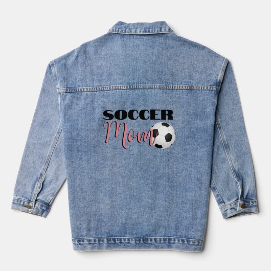 サッカーママ デニムジャケット (裏面)