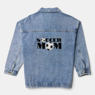 サッカーママ デニムジャケット