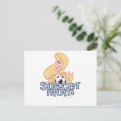 サッカーママ ポストカード (スタンド正面)