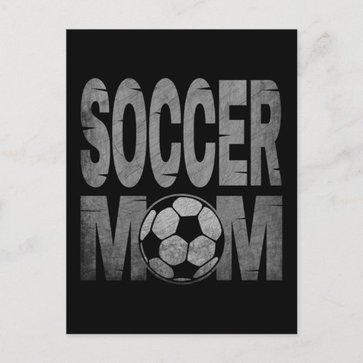 サッカーママ ポストカード (正面)
