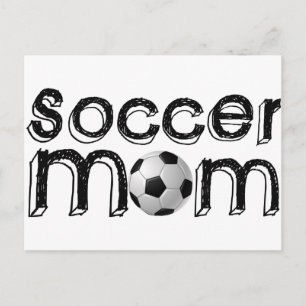 サッカーママ ポストカード