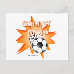 サッカーママ ポストカード