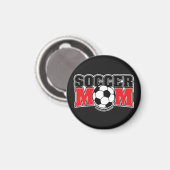サッカーママ マグネット (正面/裏面)