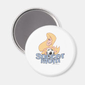 サッカーママ マグネット (正面/裏面)