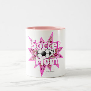 サッカーママ ローズ ツートーンマグカップ