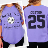 サッカーママ 応援クラブ スポーツママ ゲームデー Tシャツ