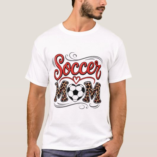 サッカーママ _3 Tシャツ (正面)