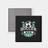 サッカーママ _4 マグネット (正面/裏面)