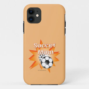 サッカーママ iPhone 11 ケース