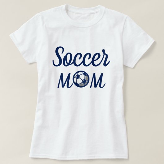 サッカーママ Tシャツ (デザイン正面)
