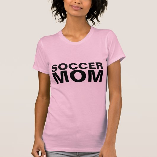 サッカーママTシャツ Tシャツ (正面)