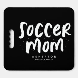 サッカーマムトレンディー型白黒パーソナライズされた スタジアムクッション