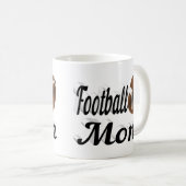 サッカーマムハーフ文字コーヒーマグ コーヒーマグカップ (正面右)