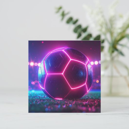 サッカーメガ 招待状 (スタンド正面)