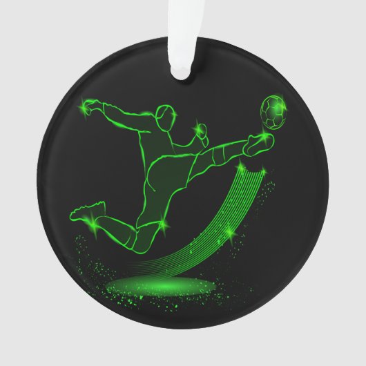 サッカーメダルオーナメント オーナメント (正面)