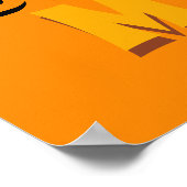 サッカーモダンすごいママサッカースポーティな母親 ポスター (角)