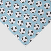 サッカーモダンボーイ誕生日キッズブルー 薄葉紙 (詳細)