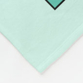 サッカーモダン選手スポーツテーマイラストレーションおもしろい フリースブランケット (角)