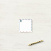 サッカーモノグラムのをテーマにした ポストイット (デスク上)