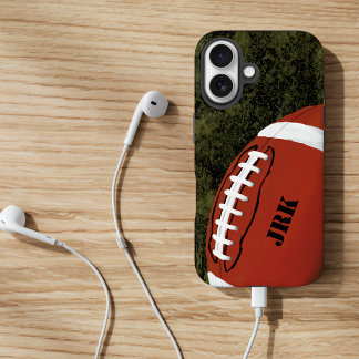 サッカーモノグラム iPhone 16ケース