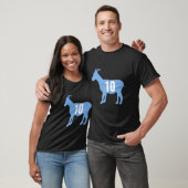 サッカーヤギ10アルゼンチン Tシャツ (ユニセックス)