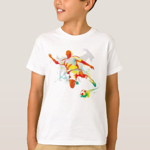 サッカーヤギ(白) Tシャツ