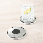 サッカーユニークのアートワーク コースター (側面)