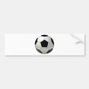 サッカーユニークのアートワーク バンパーステッカー