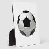 サッカーユニークのアートワーク フォトプラーク (側面)