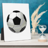 サッカーユニークのアートワーク フォトプラーク (側面)