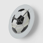 サッカーユニークのアートワーク ラウンド壁時計 (傾斜)