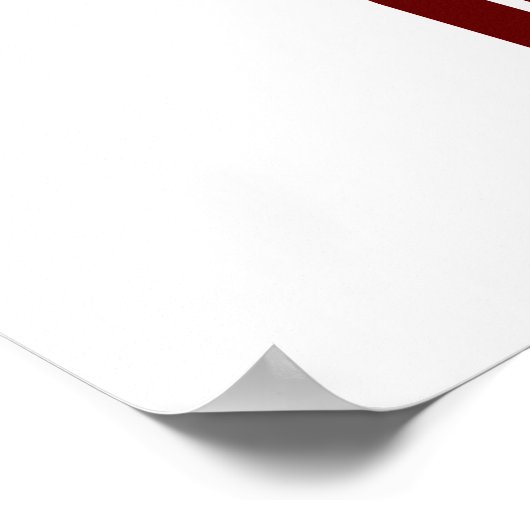 サッカーユニーク与えのモダンサッカーを決して止めない ポスター (角)