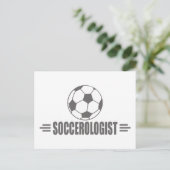 サッカーユーモアのある ポストカード (スタンド正面)