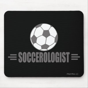 サッカーユーモアのある マウスパッド