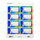 サッカーライト出荷ラベル ラベル (フルシート)