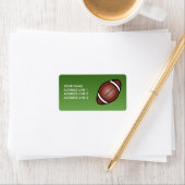 サッカーラグビーボール ラベル (インサイチュ)