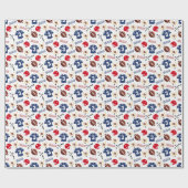 サッカーラッピング紙 ラッピングペーパー (フラット)