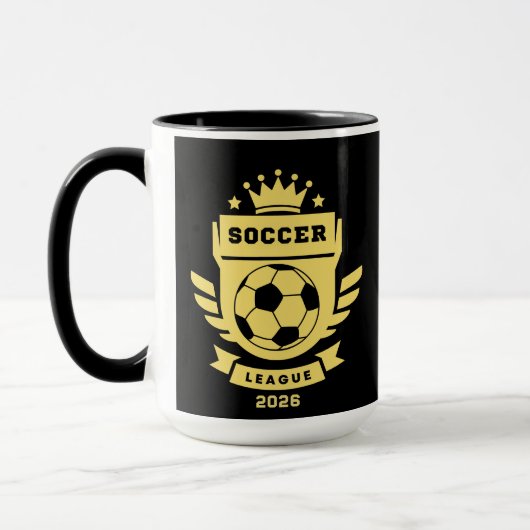 サッカーリーグ2026 マグカップ (左)