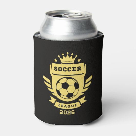 サッカーリーグ2026 缶クーラー (缶正面)