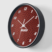 サッカールックパーソナライズされたウォール時計 壁時計 (傾斜)