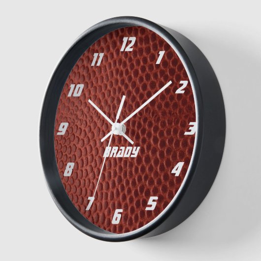 サッカールックパーソナライズされたウォール時計 壁時計 (傾斜)