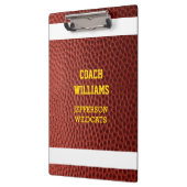 サッカールックパーソナライズされたス クリップボード (左)