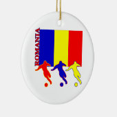 サッカールーマニア セラミックオーナメント (右)
